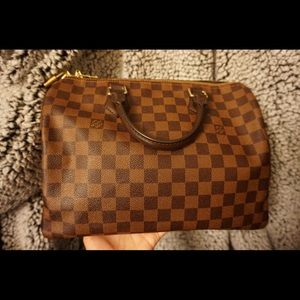 Speedy 30 Damier Bandouliere